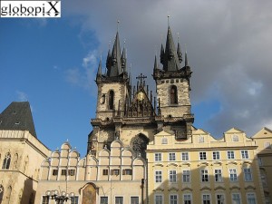 La Chiesa di Santa Maria di Tyn a Praga.