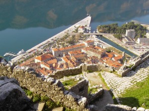 La cittadella medioevale di Kotor.